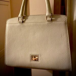 Dooney & Bourke White Shoulder Convertible Crossbody